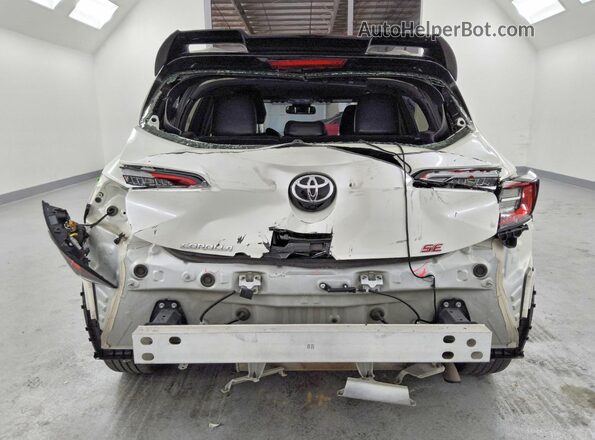 JTND4RBE0L3079171 2020 TOYOTA COROLLA White 