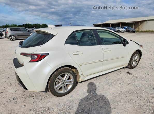 JTND4RBE3L3089127 2020 TOYOTA COROLLA Белый 