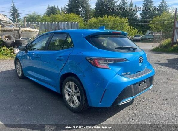 JTNK4RBE0K3040232 2019 TOYOTA COROLLA Blue Вид спереду