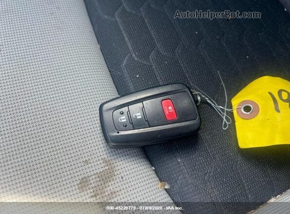 JTNK4RBE0K3040232 2019 TOYOTA COROLLA Blue Вид панелі приладів