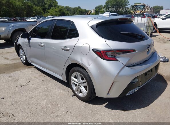 JTNK4RBE3K3045909 2019 TOYOTA COROLLA Серебряный Задняя левая четверть