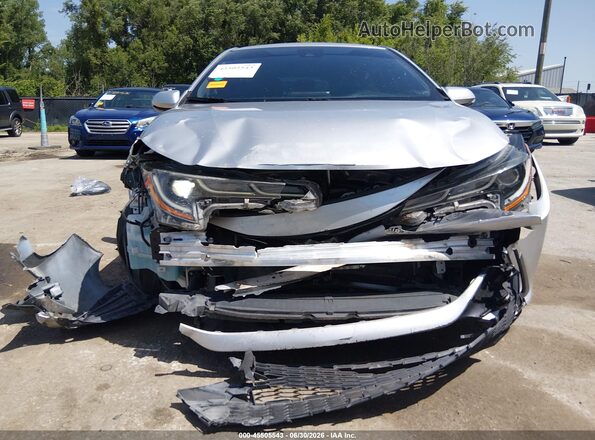 JTNK4RBE3K3045909 2019 TOYOTA COROLLA Серебряный Вид спереди