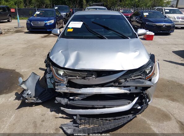 JTNK4RBE3K3045909 2019 TOYOTA COROLLA Серебряный Вид щитка приборов
