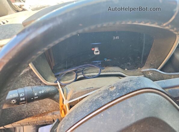JTNK4RBE4K3045692 2019 TOYOTA COROLLA Blue ხელსაწყოთა პანელის ხედი