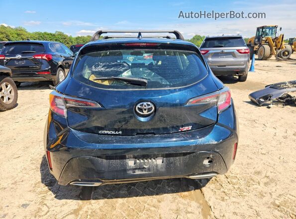 JTNK4RBE4K3045692 2019 TOYOTA COROLLA Blue უკანა ხედი