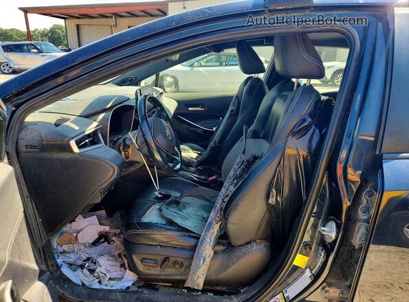 JTNK4RBE4K3045692 2019 TOYOTA COROLLA Blue წინა სალონის ხედი