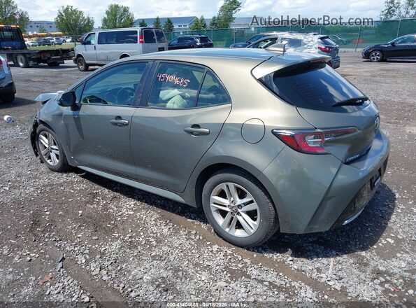 JTNK4RBE6K3042857 2019 TOYOTA COROLLA Brown Հետևի ձախ