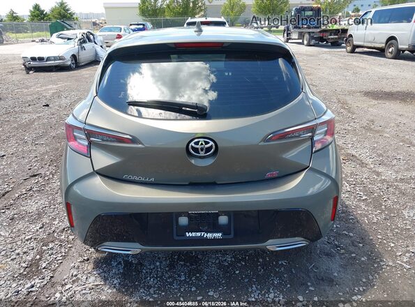 JTNK4RBE6K3042857 2019 TOYOTA COROLLA Brown 