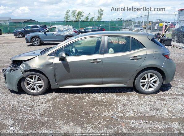 JTNK4RBE6K3042857 2019 TOYOTA COROLLA Brown Սալոնի 360 աստիճան տեսք