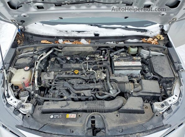 JTNK4RBE8K3057313 2019 TOYOTA COROLLA Silver 