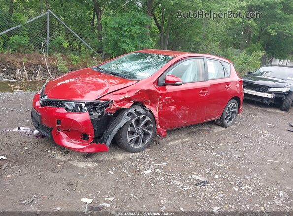 JTNKARJE5HJ528333 2017 TOYOTA COROLLA IM Red Передня ліва чверть