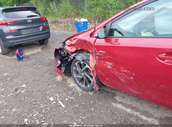 JTNKARJE5HJ528333 2017 TOYOTA COROLLA IM Red Вид спереду