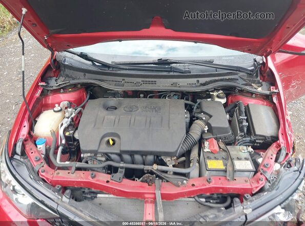JTNKARJE5HJ528333 2017 TOYOTA COROLLA IM Red Вид ззаду