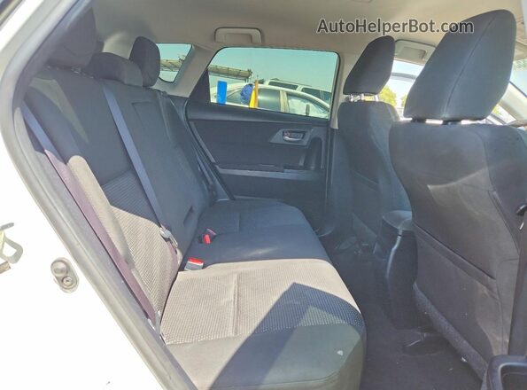 JTNKARJEXHJ529980 2017 TOYOTA COROLLA White Rear seats view