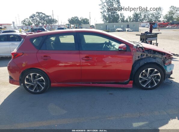 JTNKARJEXJJ562239 2018 TOYOTA COROLLA IM Красный Панорамный вид салона 360°