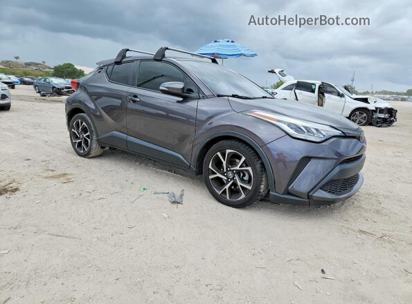 JTNKHMBX0L1065623 2020 TOYOTA C-HR Charcoal Front right