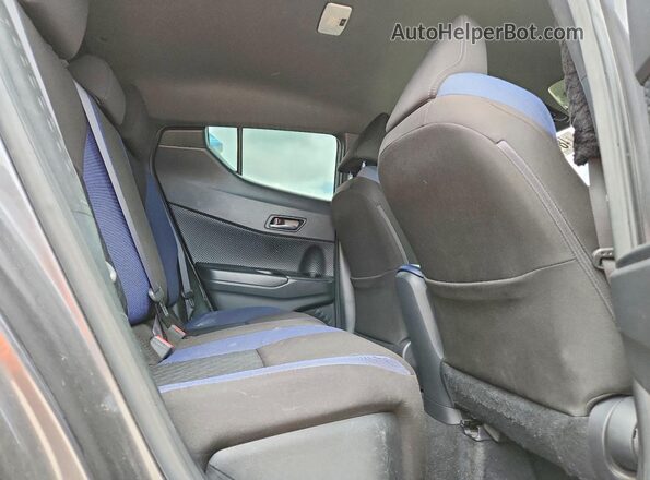 JTNKHMBX0L1065623 2020 TOYOTA C-HR Charcoal Rear seats view