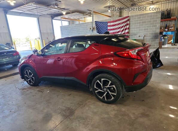 JTNKHMBX0L1072734 2020 TOYOTA C-HR Red Rear left