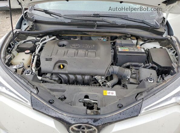 JTNKHMBX1K1054225 2019 TOYOTA C-HR White 