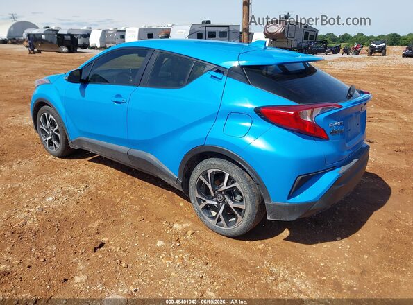 JTNKHMBX1K1056928 2019 TOYOTA C-HR Blue უკანა მარცხენა