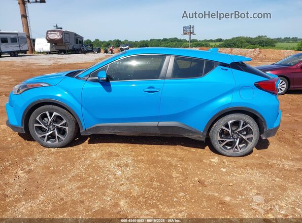 JTNKHMBX1K1056928 2019 TOYOTA C-HR Blue სალონის 360-გრადუსიანი ხედი