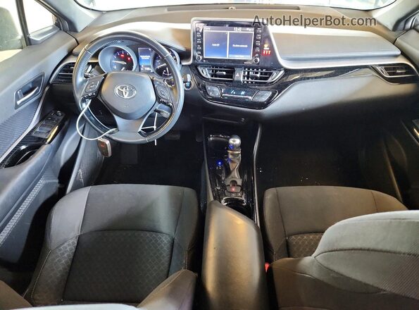 JTNKHMBX2M1099760 2021 TOYOTA C-HR Charcoal Dashboard view
