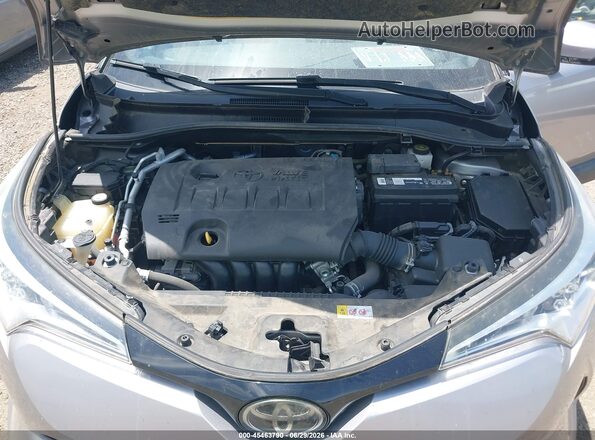 JTNKHMBX3K1014258 2019 TOYOTA C-HR Silver Widok z tyłu