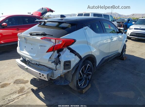 JTNKHMBX3M1107672 2021 TOYOTA C-HR White Trasero derecho