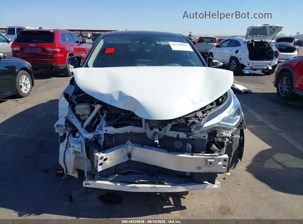 JTNKHMBX3M1107672 2021 TOYOTA C-HR White Vista del cuadro de instrumentos