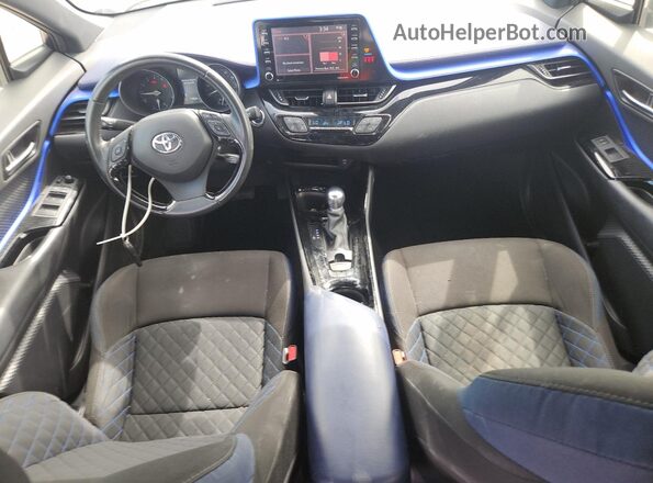 JTNKHMBX3M1107705 2021 TOYOTA C-HR White Widok deski rozdzielczej