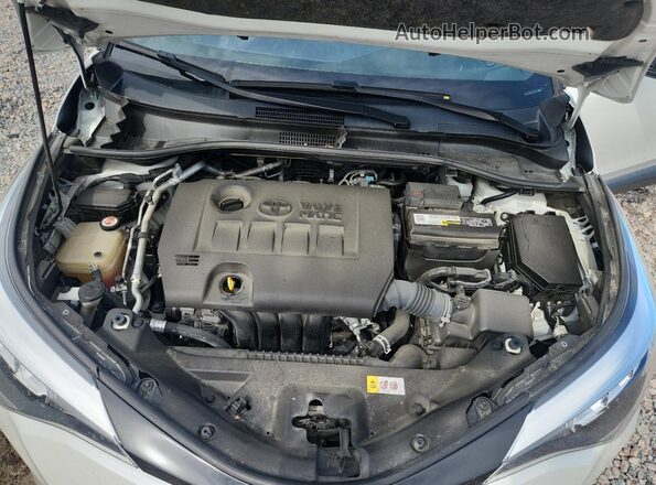 JTNKHMBX3M1107705 2021 TOYOTA C-HR White Widok komory silnika