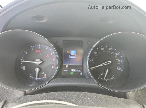 JTNKHMBX3M1107705 2021 TOYOTA C-HR White Widok zestawu wskaźników
