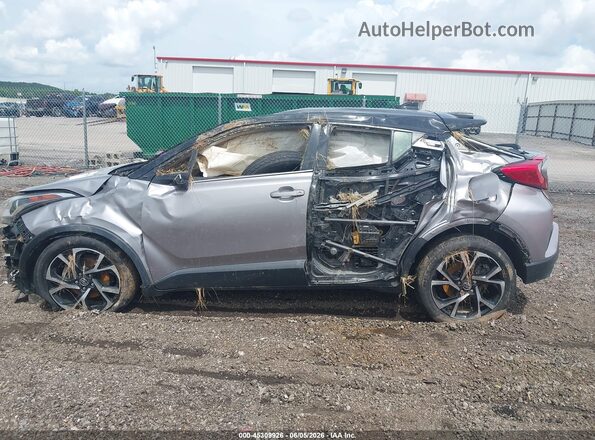 JTNKHMBX4K1050296 2019 TOYOTA C-HR Silver Սալոնի հետևի տեսք