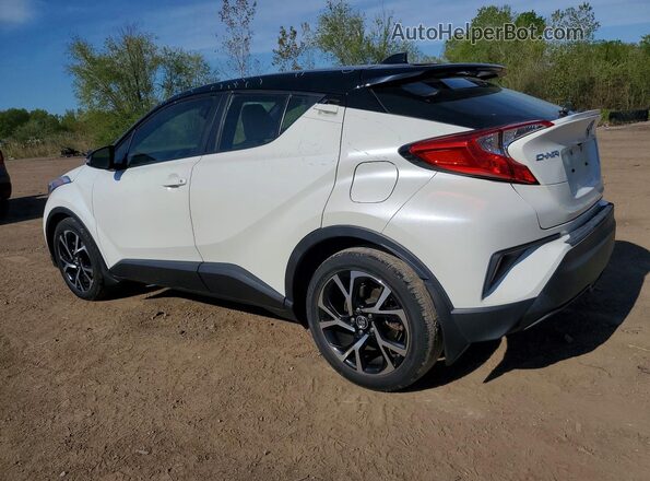 JTNKHMBX4K1056910 2019 TOYOTA C-HR White Հետևի ձախ