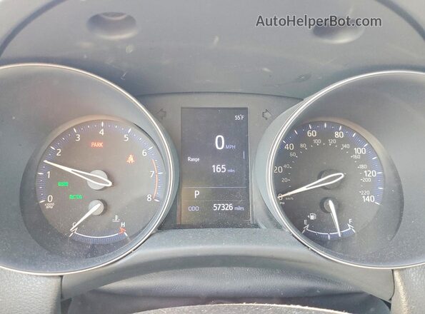 JTNKHMBX4K1056910 2019 TOYOTA C-HR White Սարքավորումների վահանակի տեսք