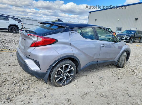 JTNKHMBX4L1083266 2020 TOYOTA C-HR Silver Задня права чверть