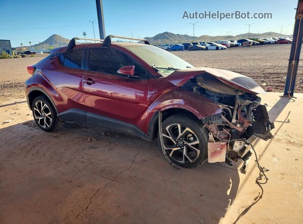 JTNKHMBX5K1023401 2019 TOYOTA C-HR Red Передня права чверть