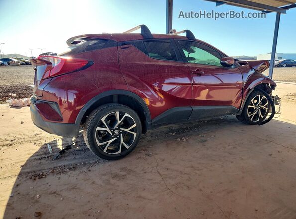 JTNKHMBX5K1023401 2019 TOYOTA C-HR Red Задня права чверть