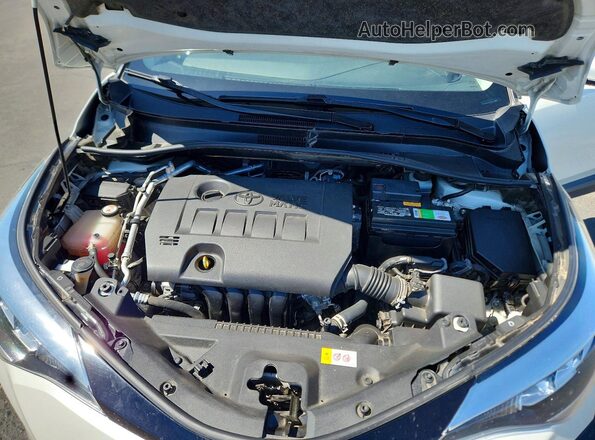JTNKHMBX5M1096688 2021 TOYOTA C-HR White Widok komory silnika