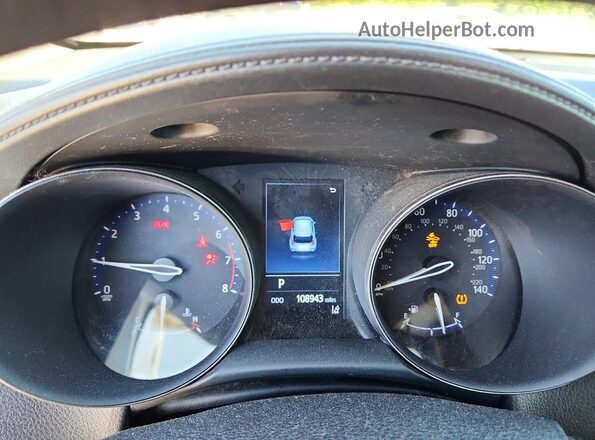 JTNKHMBX5M1104448 2021 TOYOTA C-HR Gray ხელსაწყოთა პანელის ხედი