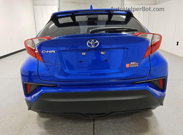 JTNKHMBX6K1024332 2019 TOYOTA C-HR Blue Rear view