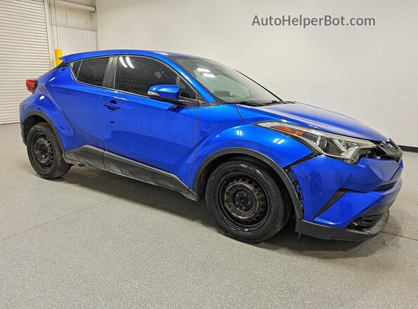 JTNKHMBX6K1024332 2019 TOYOTA C-HR Blue Front right