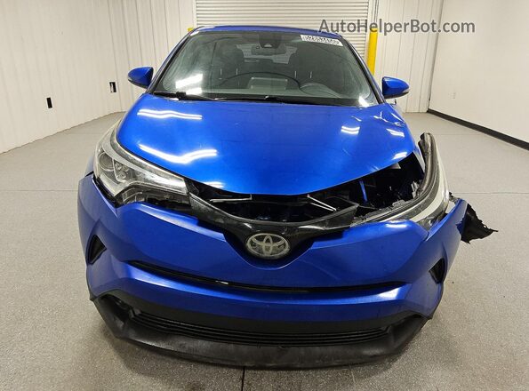 JTNKHMBX6K1024332 2019 TOYOTA C-HR Blue Front view