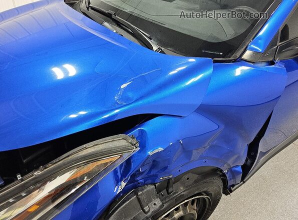 JTNKHMBX6K1024332 2019 TOYOTA C-HR Blue 