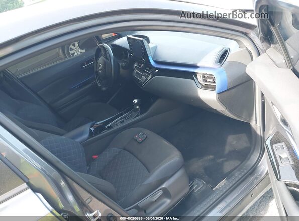 JTNKHMBX6M1119444 2021 TOYOTA C-HR Gray წინა სალონის ხედი