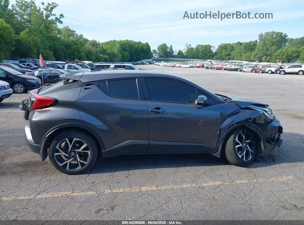 JTNKHMBX6M1119444 2021 TOYOTA C-HR Gray უკანა სალონის ხედი