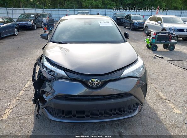 JTNKHMBX6M1119444 2021 TOYOTA C-HR Gray ხელსაწყოთა პანელის ხედი