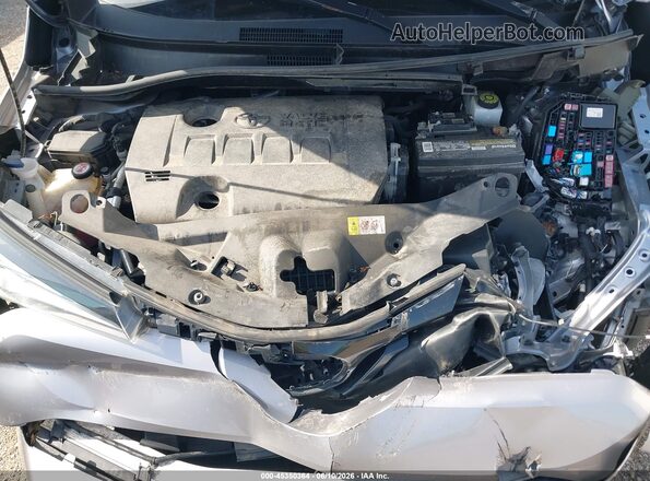 JTNKHMBX7J1005805 2018 TOYOTA C-HR Silver Вид ззаду