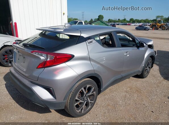 JTNKHMBX7J1005805 2018 TOYOTA C-HR Silver Задня права чверть
