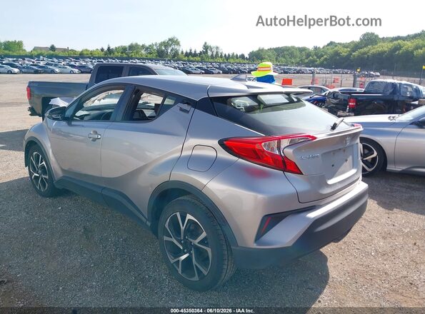 JTNKHMBX7J1005805 2018 TOYOTA C-HR Silver Задня ліва чверть